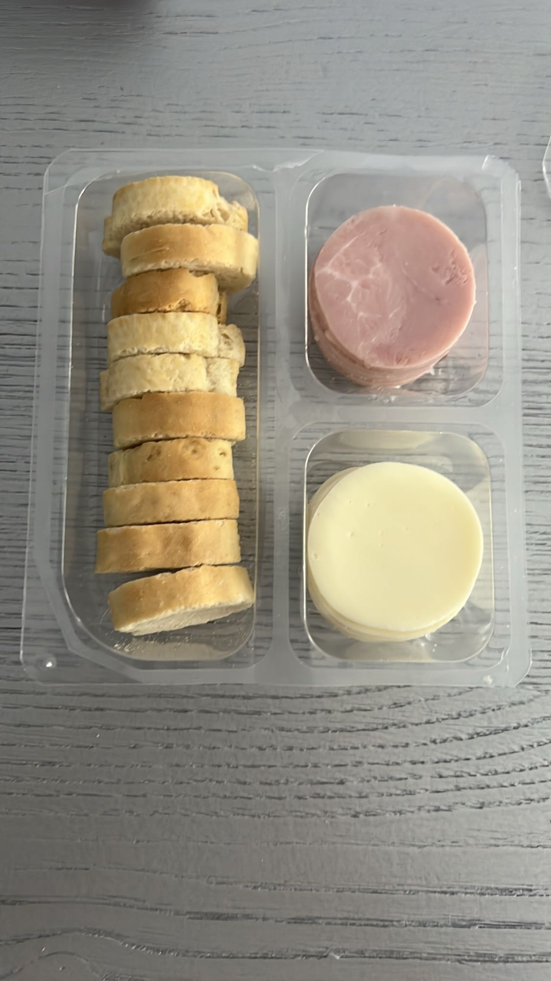 Ham and Cheese Snack