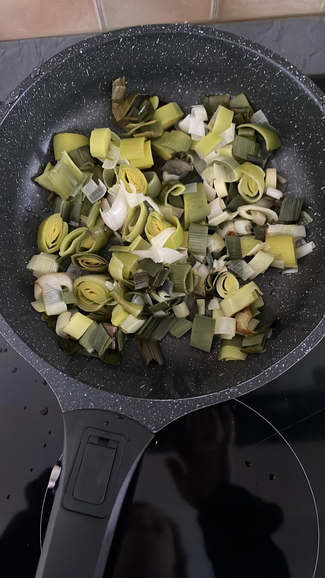 Poêlée de poireaux