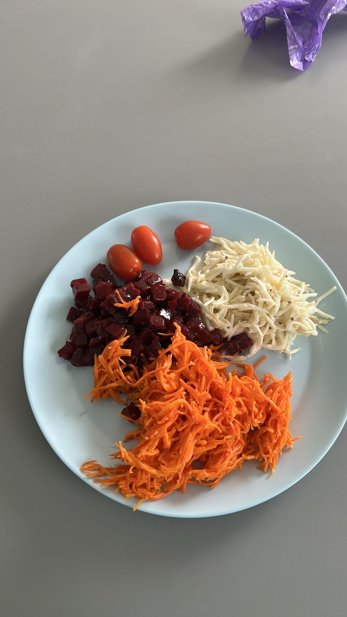 Salade de légumes variés