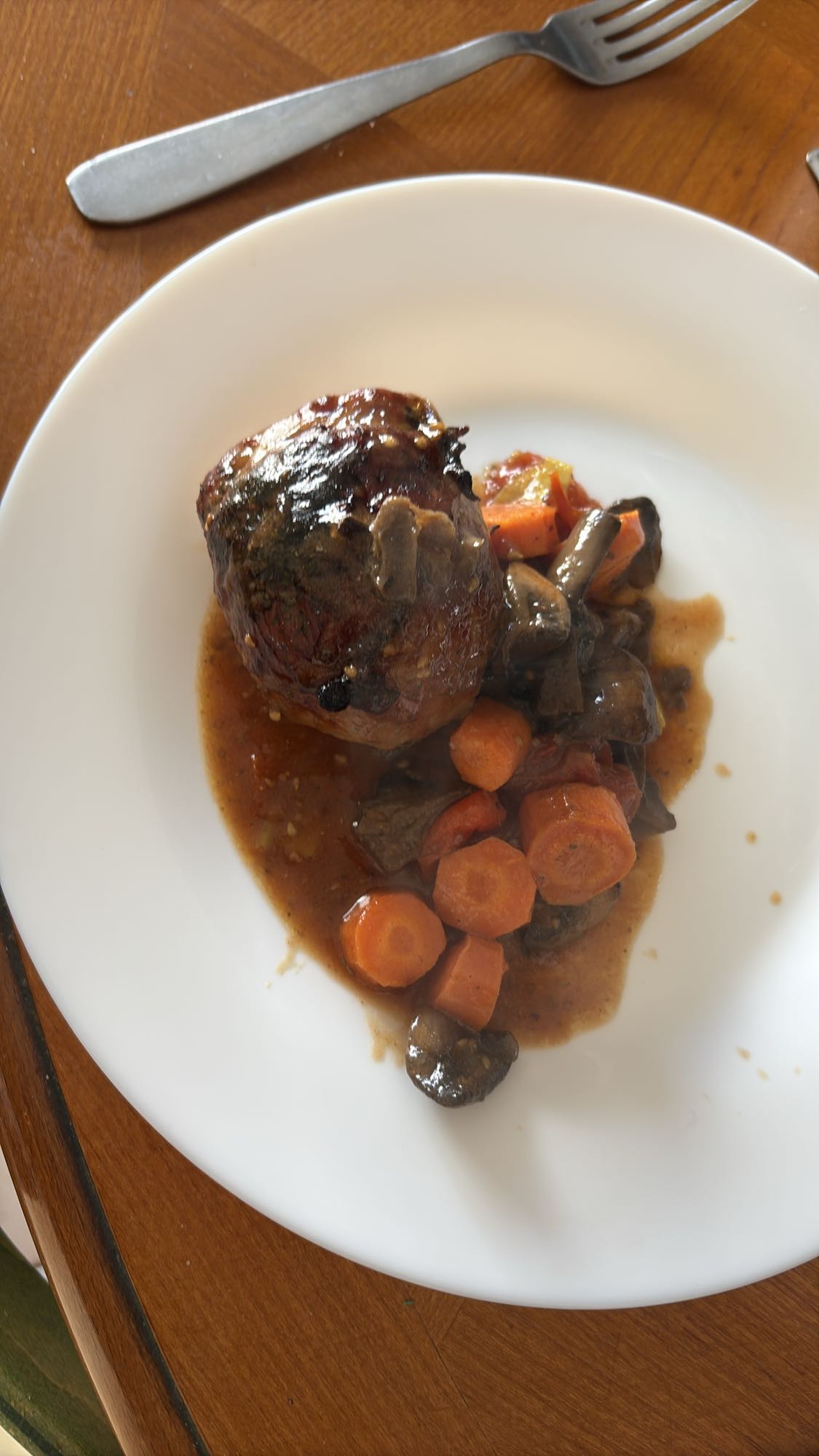 Bœuf braisé aux légumes