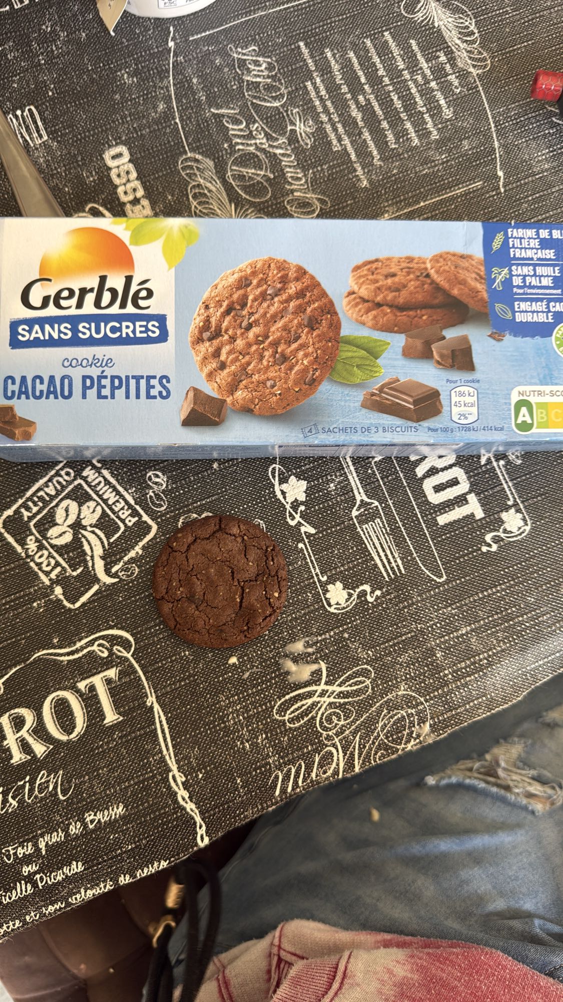 Cookie cacao pépites