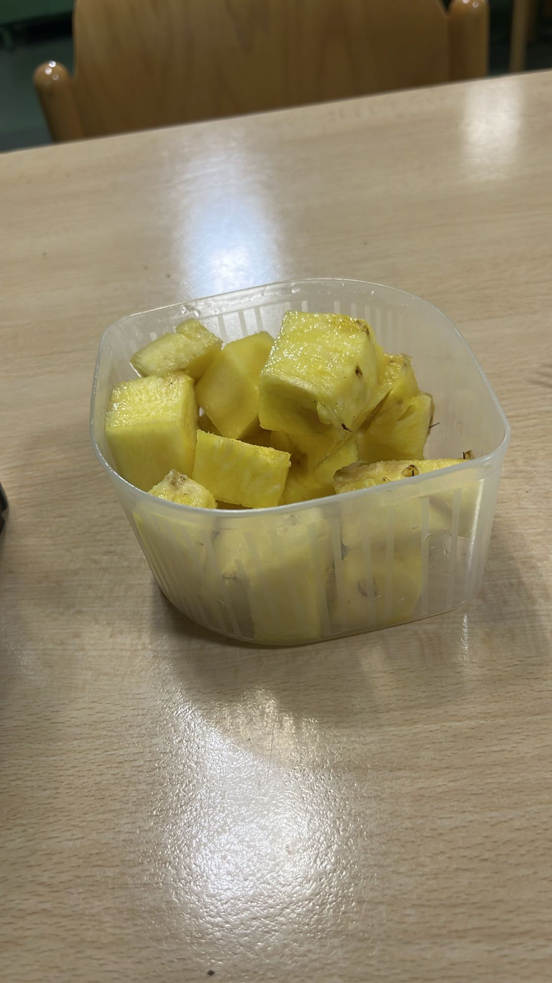 Geschnittene Ananas