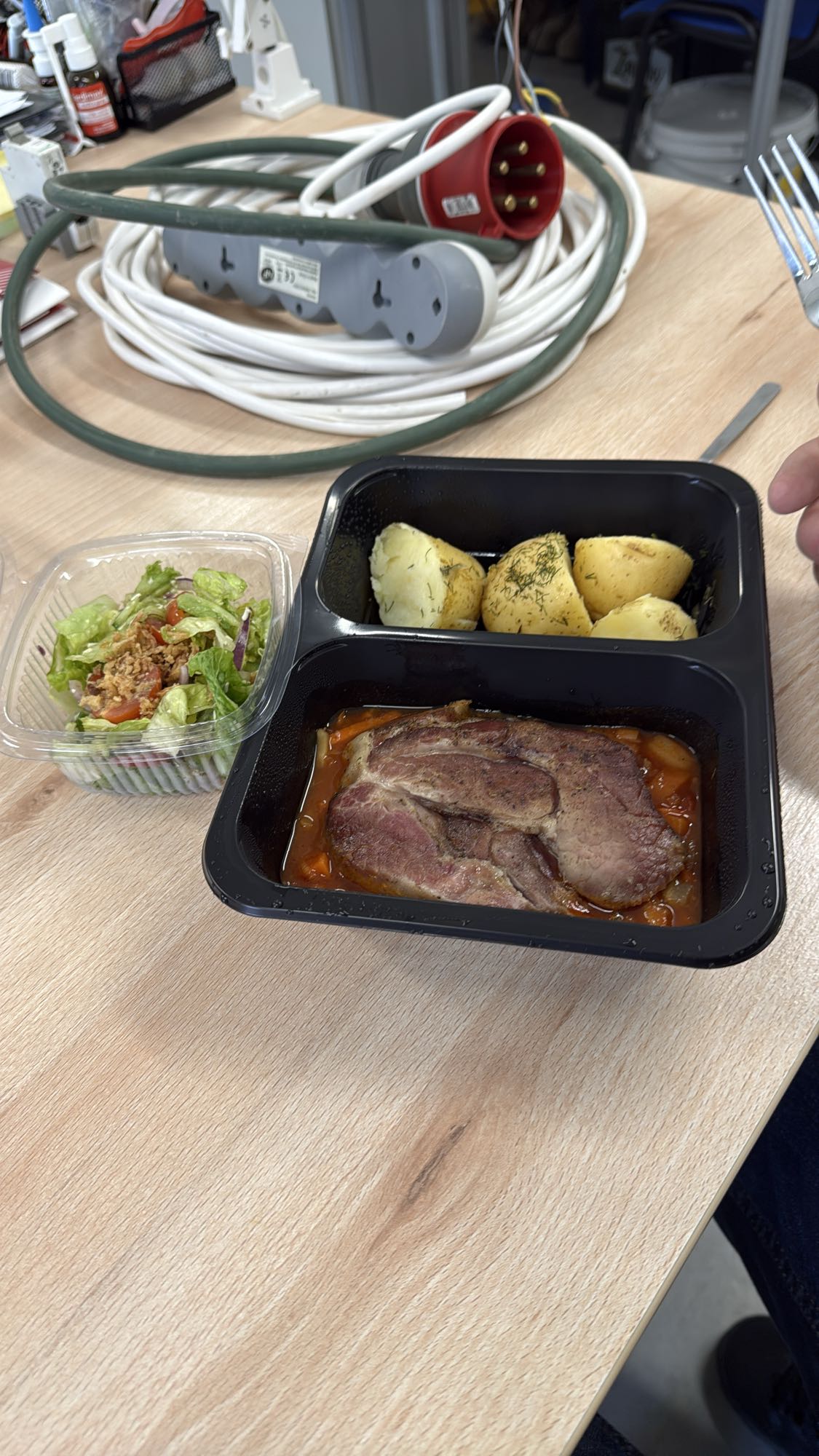 Karkówka z ziemniakami