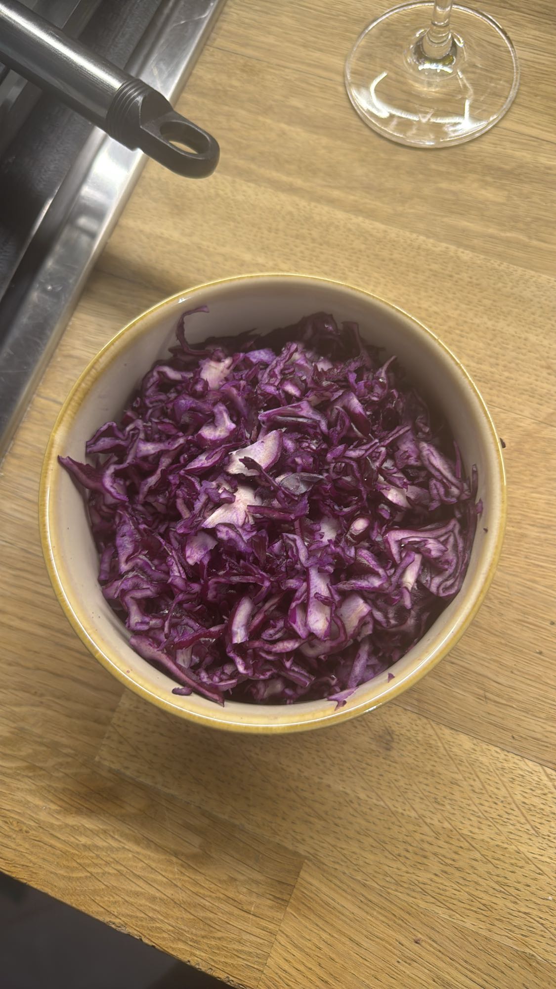 Salade de chou rouge