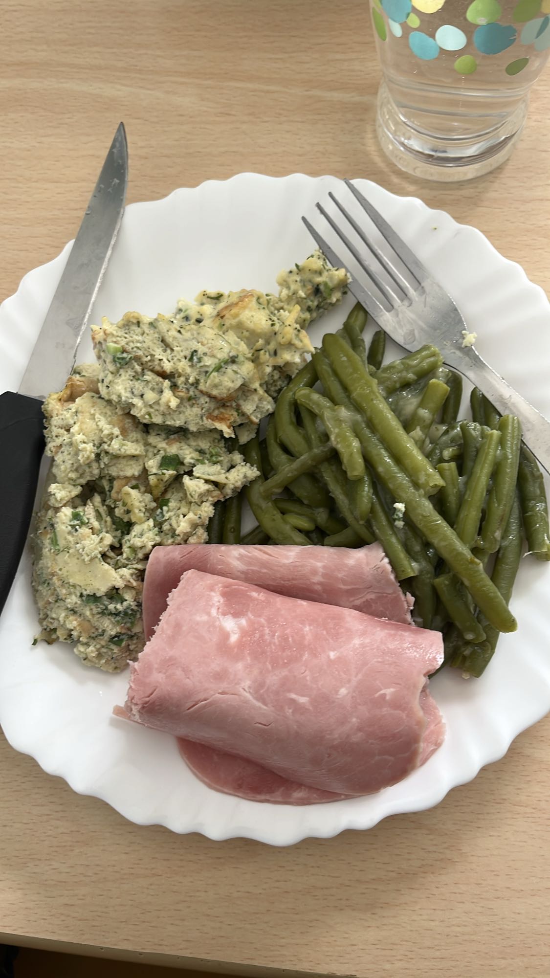 Omelette aux légumes