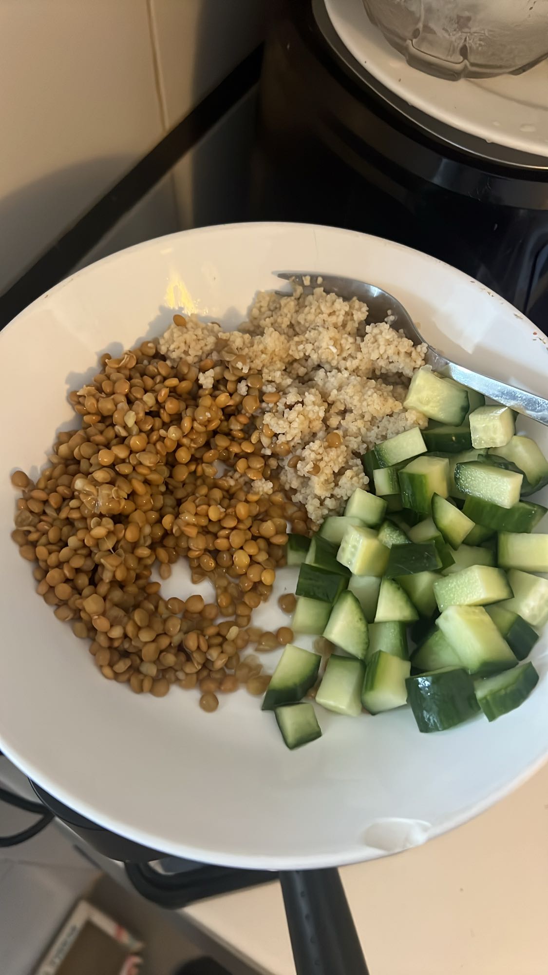 Ensalada de lentejas