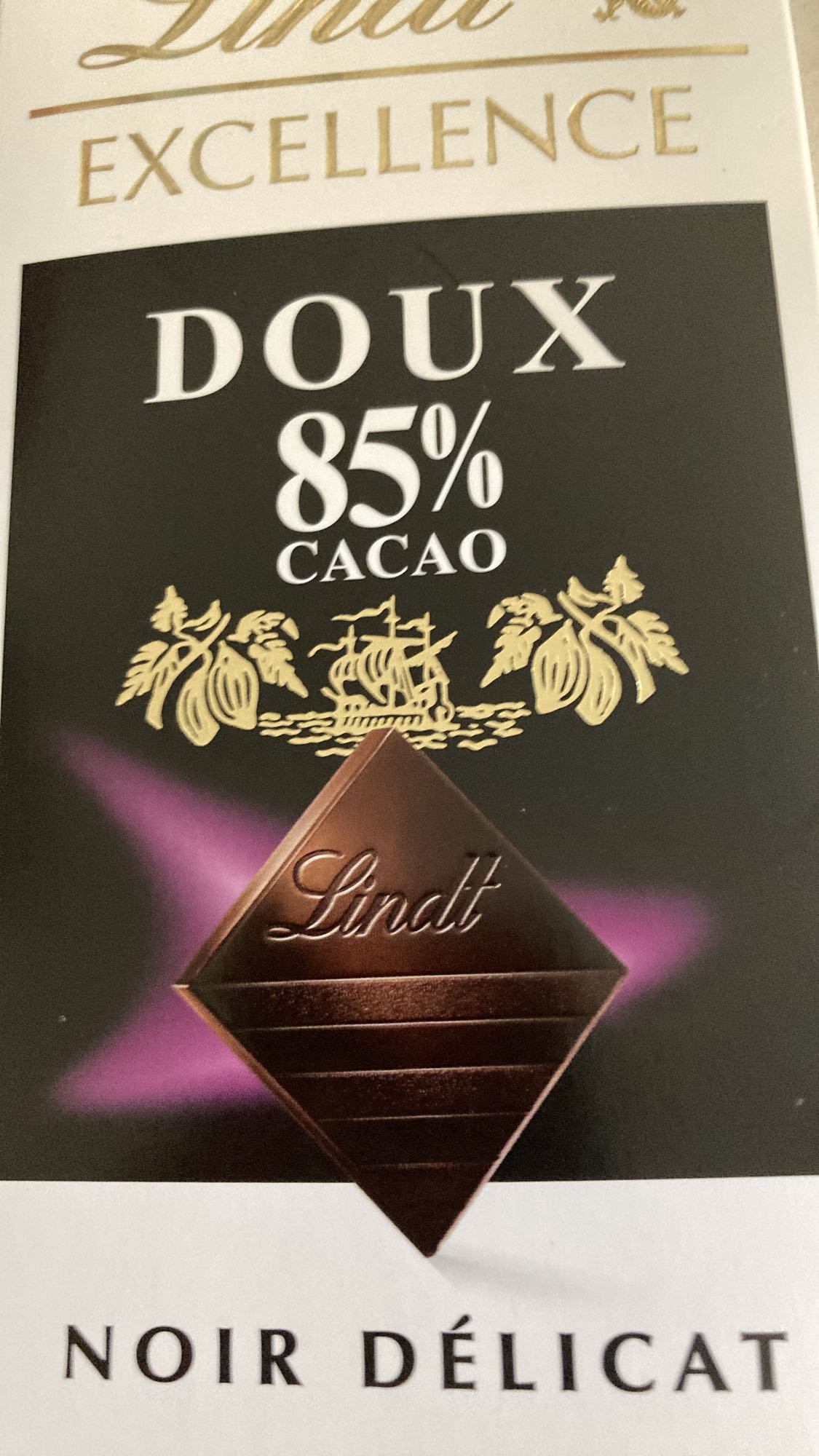 Chocolat noir 85% cacao