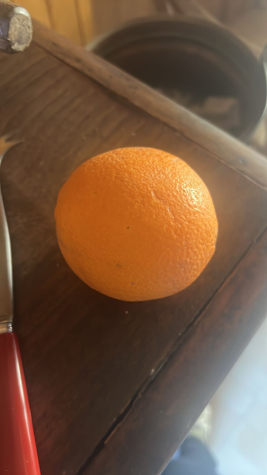 Orange fraîche