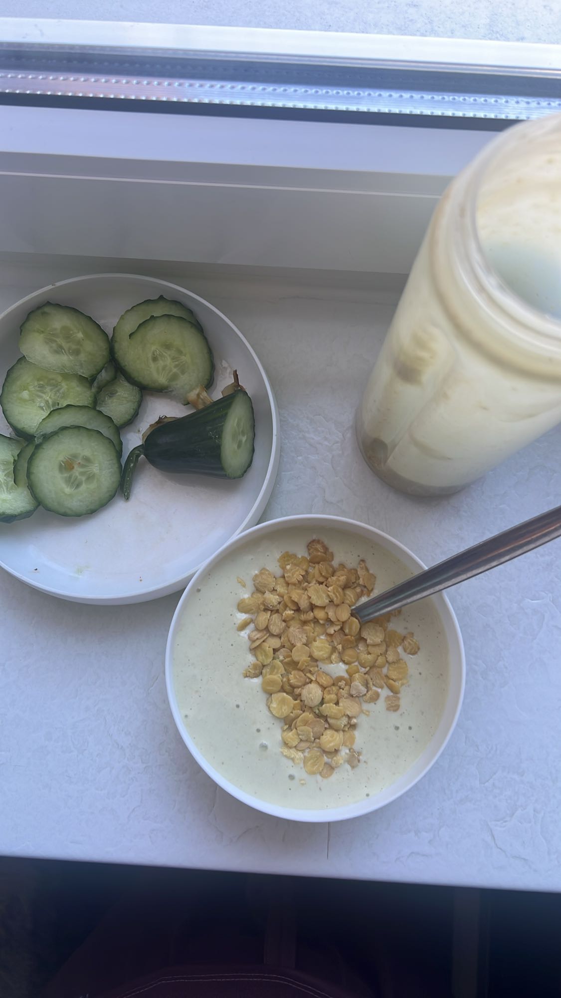 Grüne Smoothie-Bowl