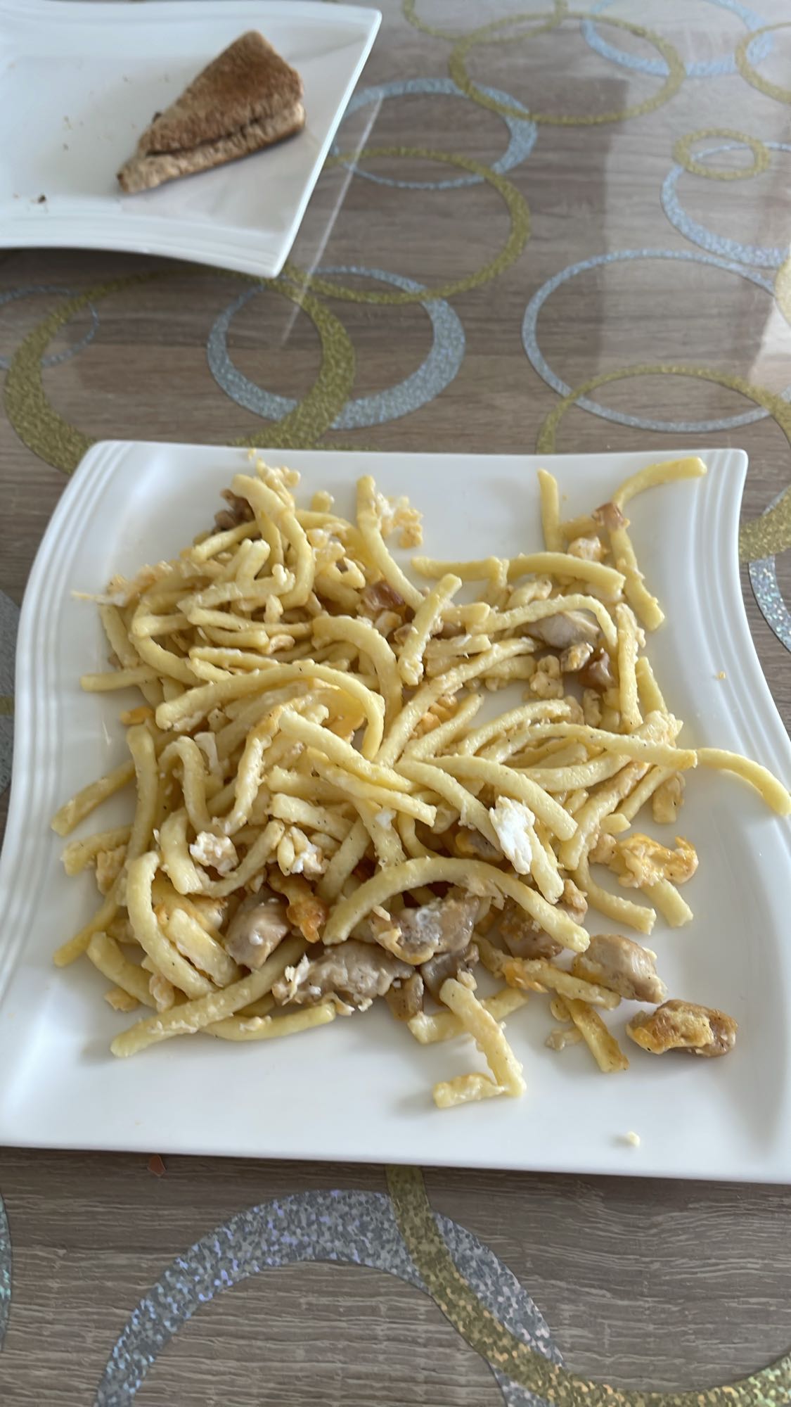 Spätzle mit Hähnchen