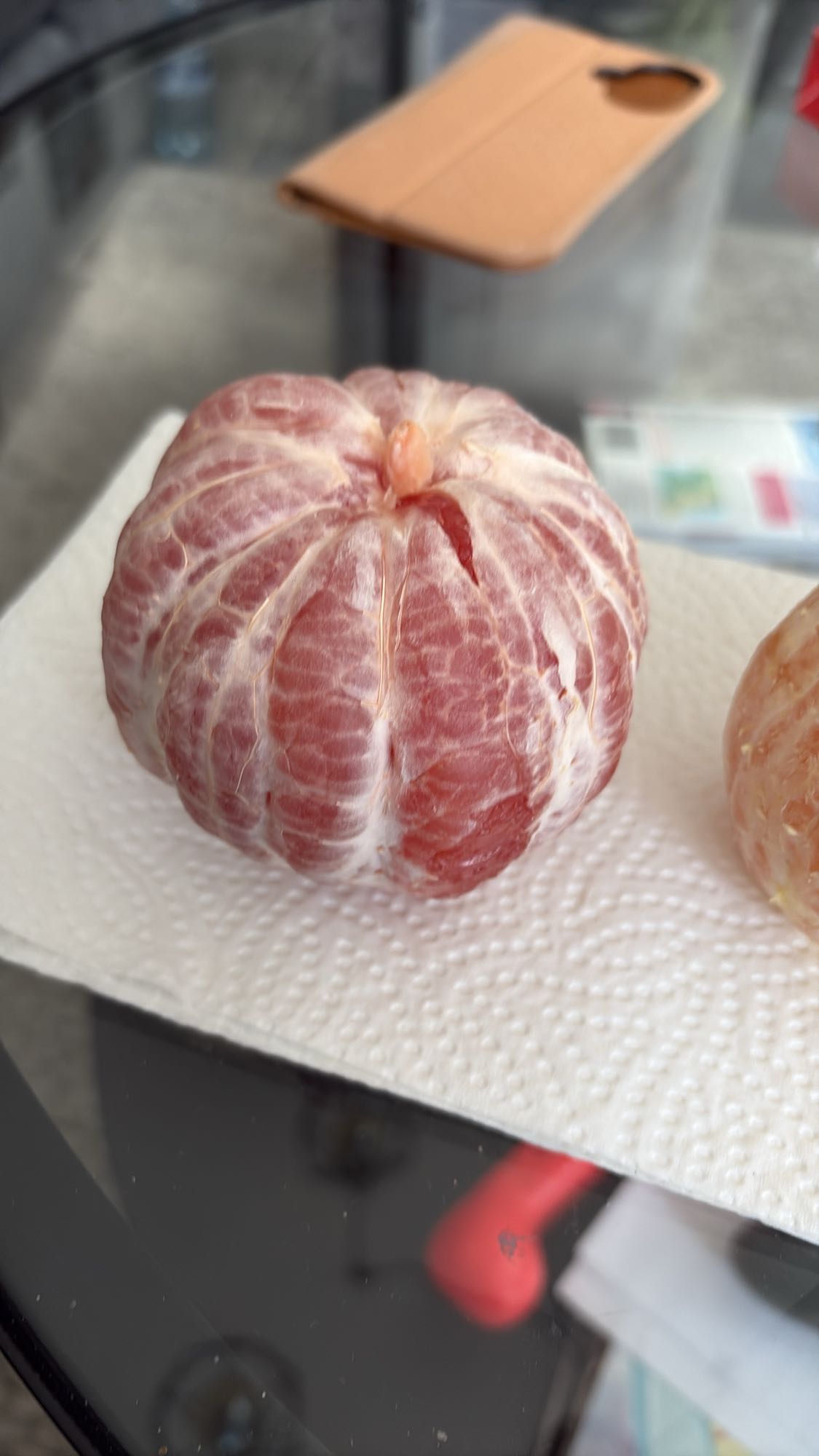 Geschälte Grapefruit