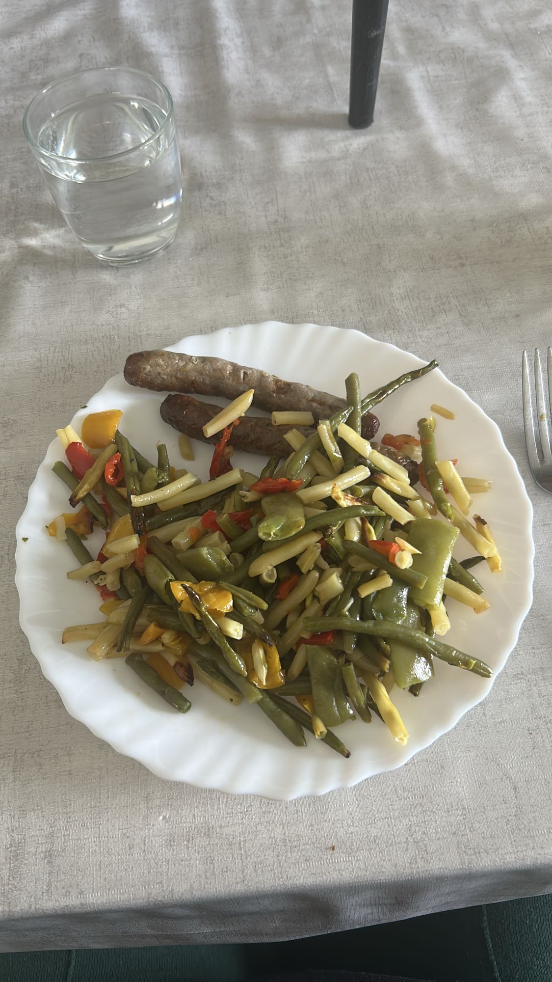 Saucisses et haricots