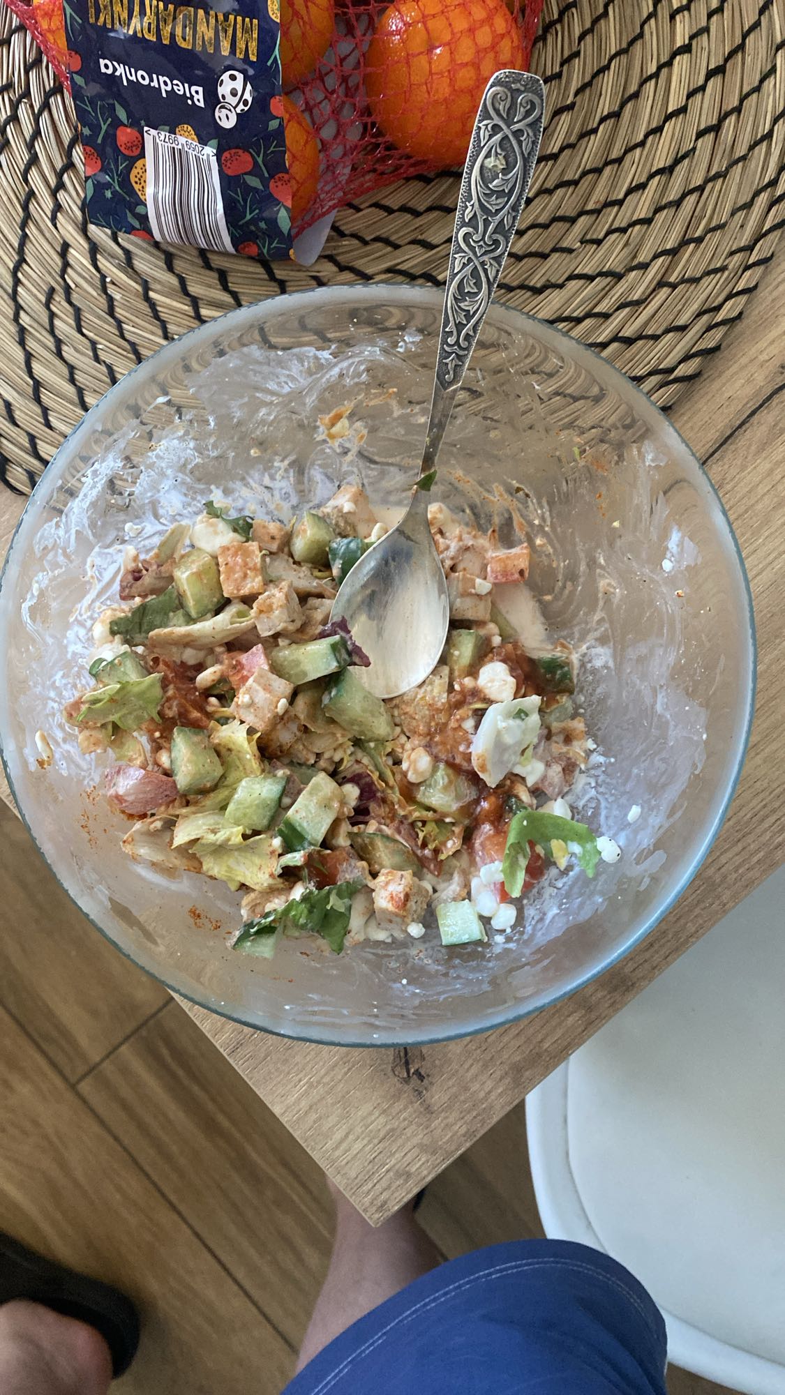 Салат з куркою