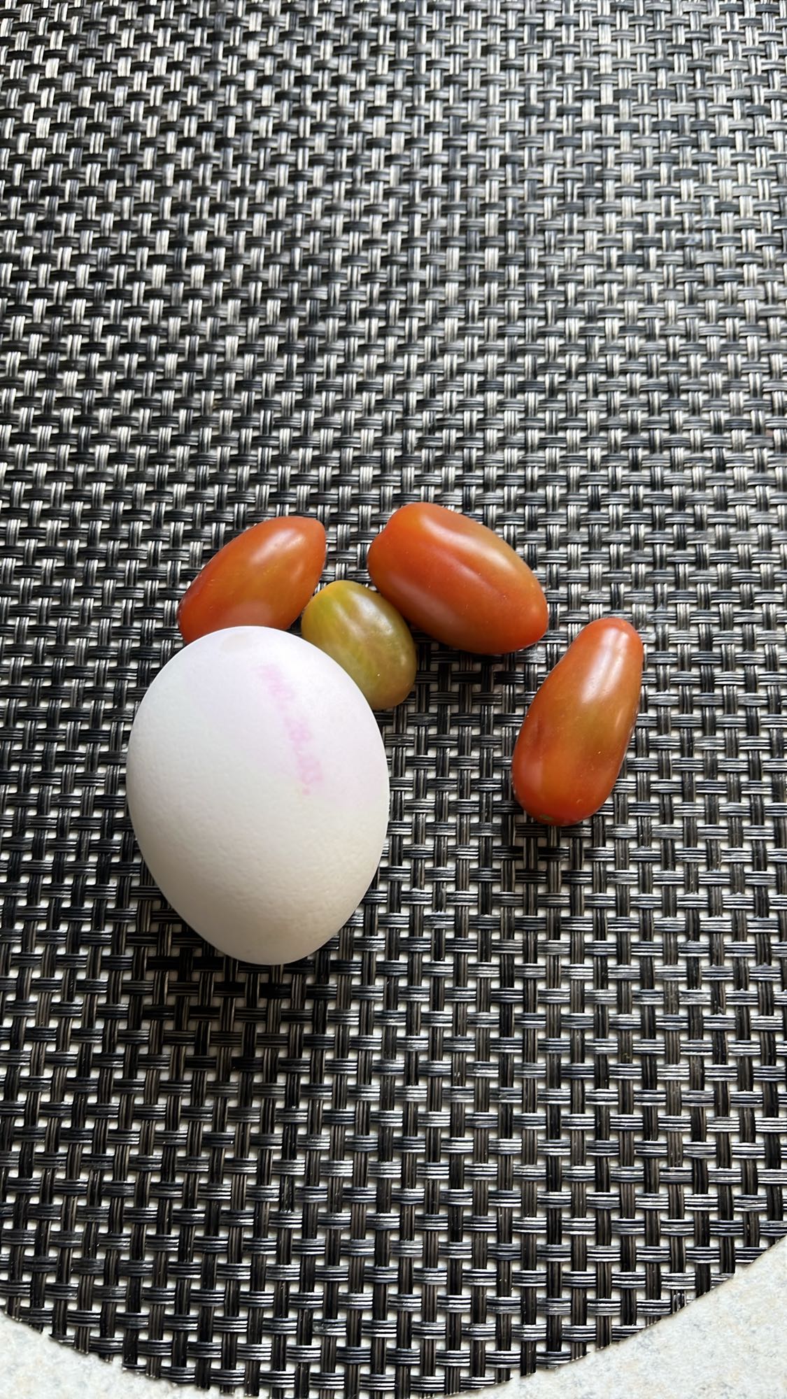 Яйцо с помидорами