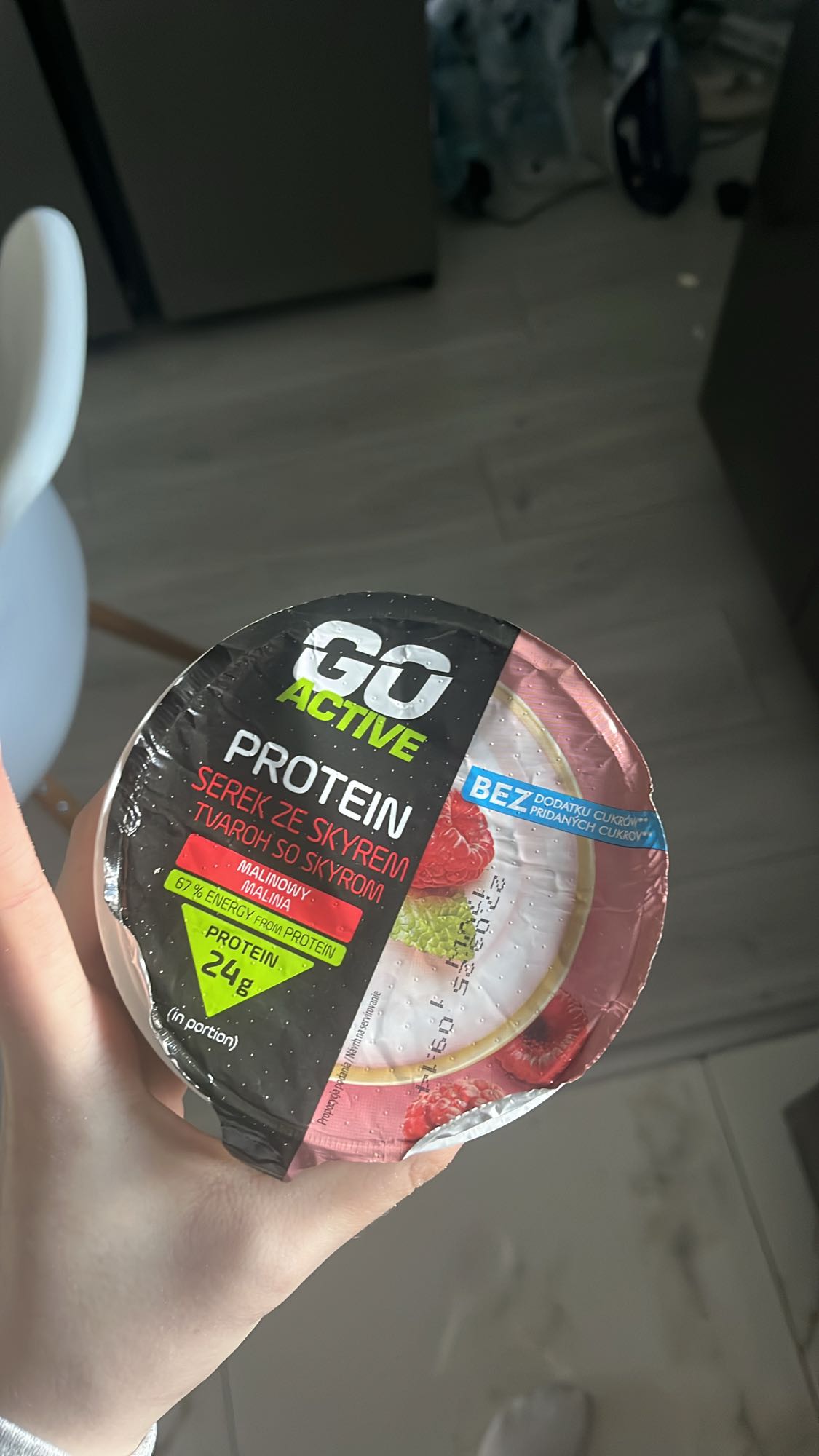 Serek ze skyrem malina