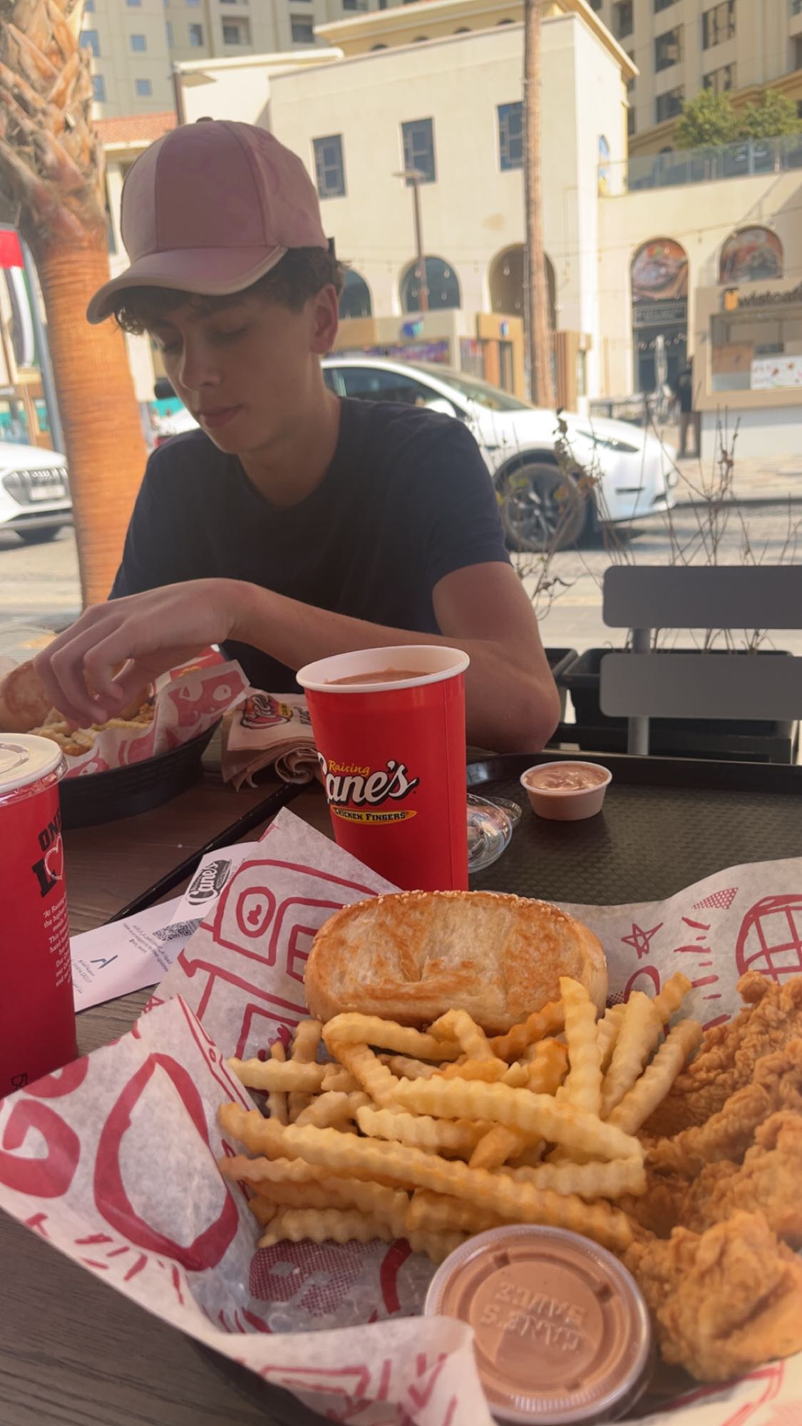 Hähnchen Finger Mahlzeit