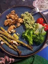 Grilled Chicken with Veggies