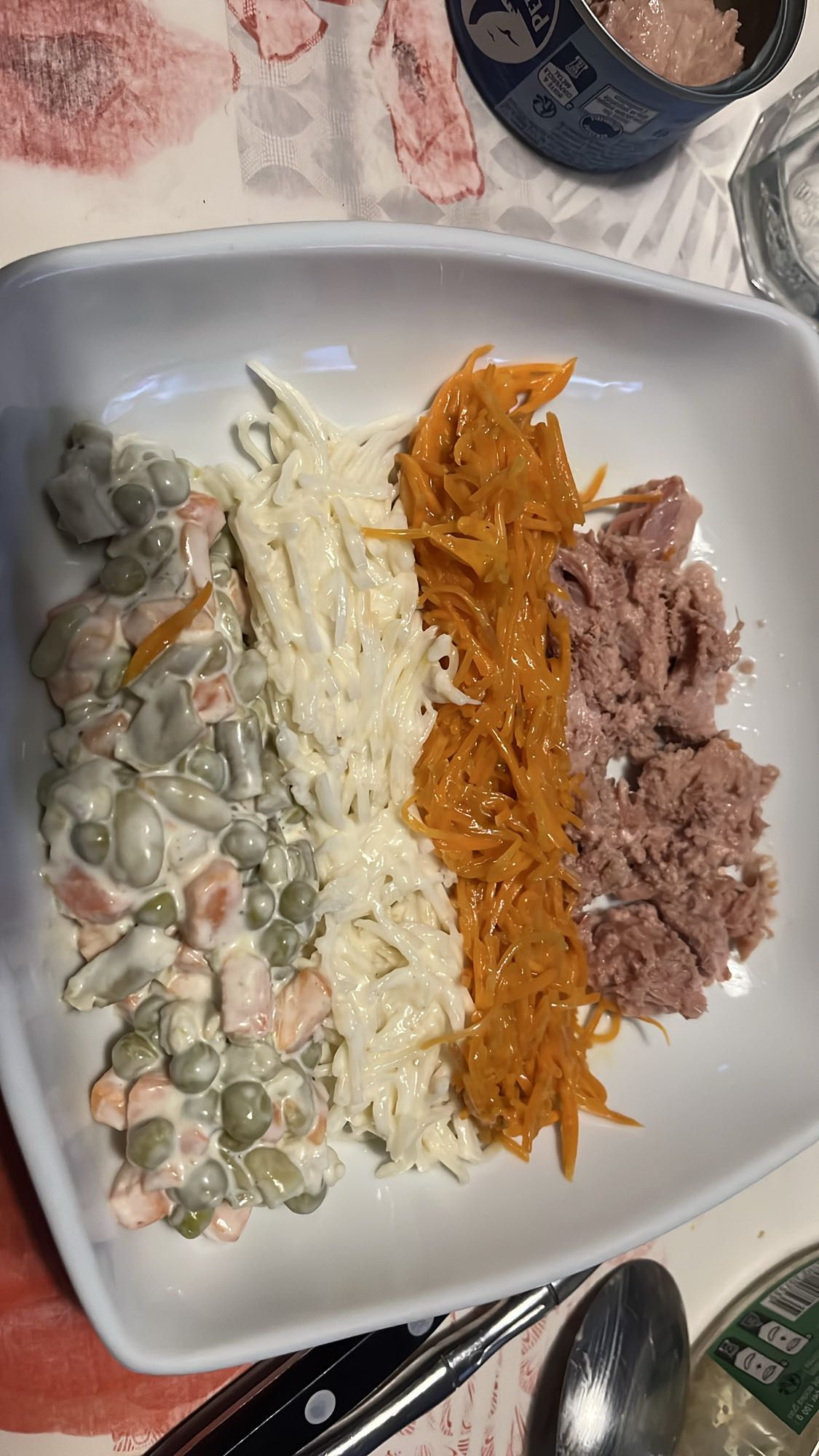 Salade composée au thon