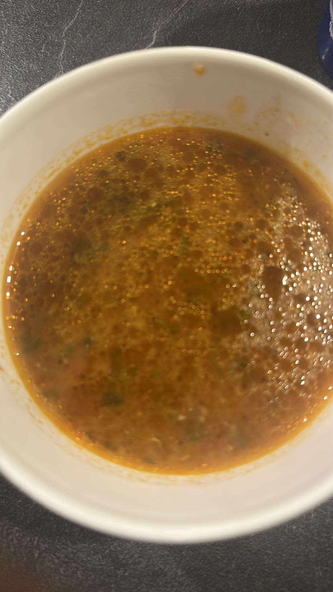 Soupe épicée