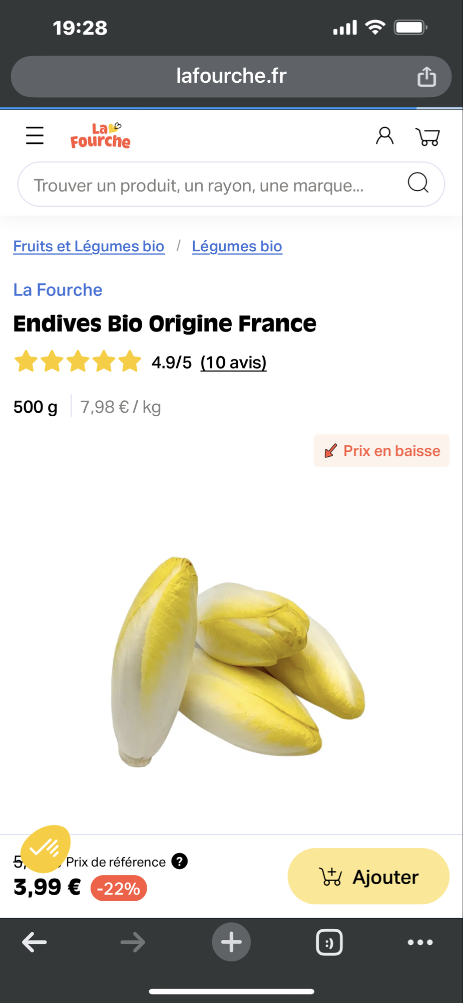 Endives Bio France