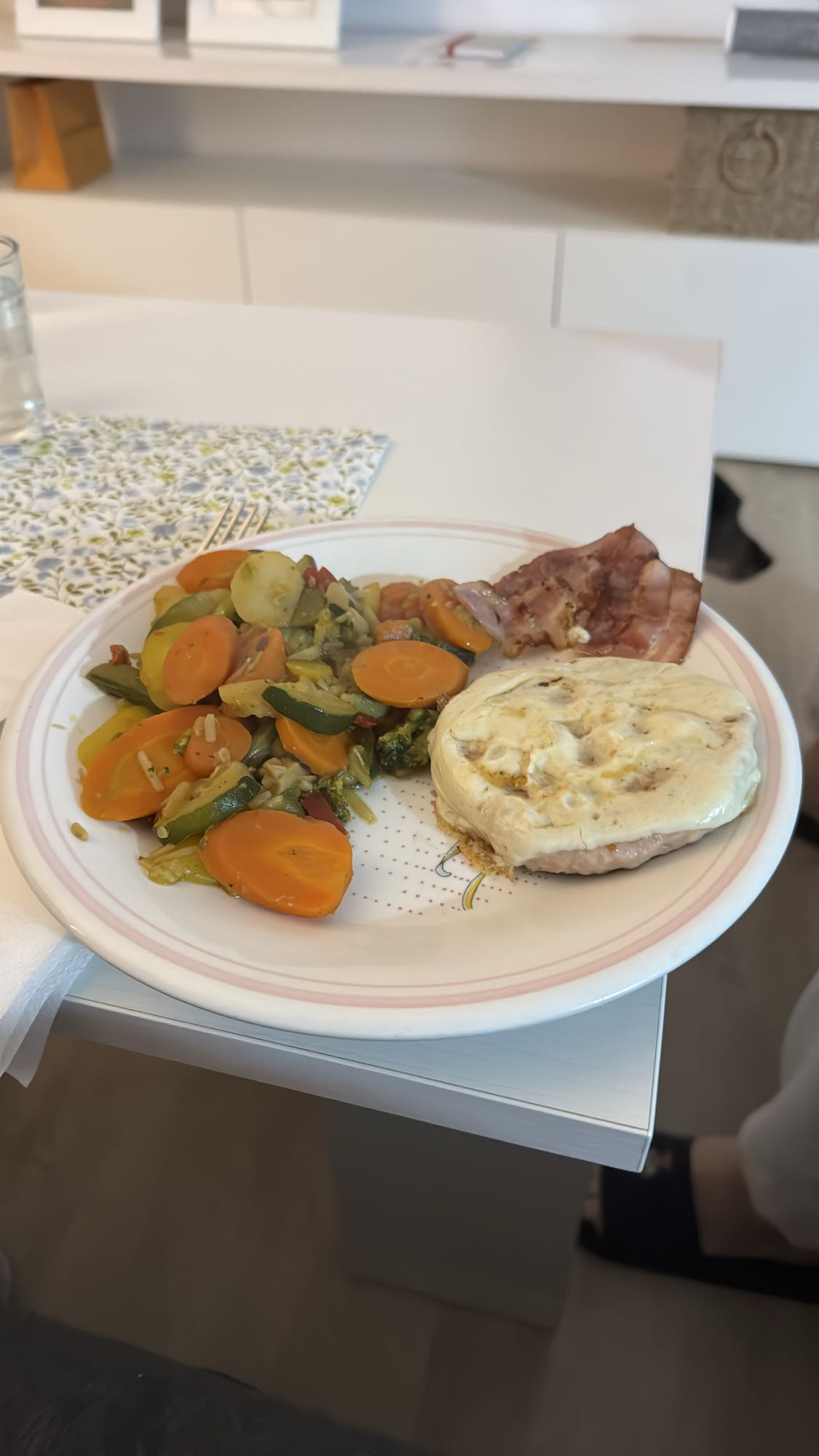 Pechuga con verduras