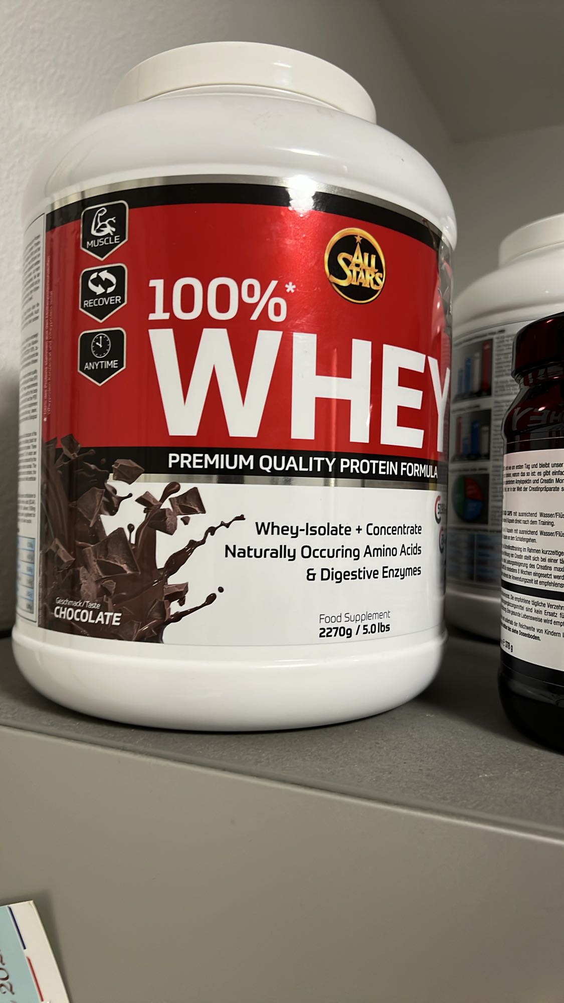 Schokoladen Whey Protein