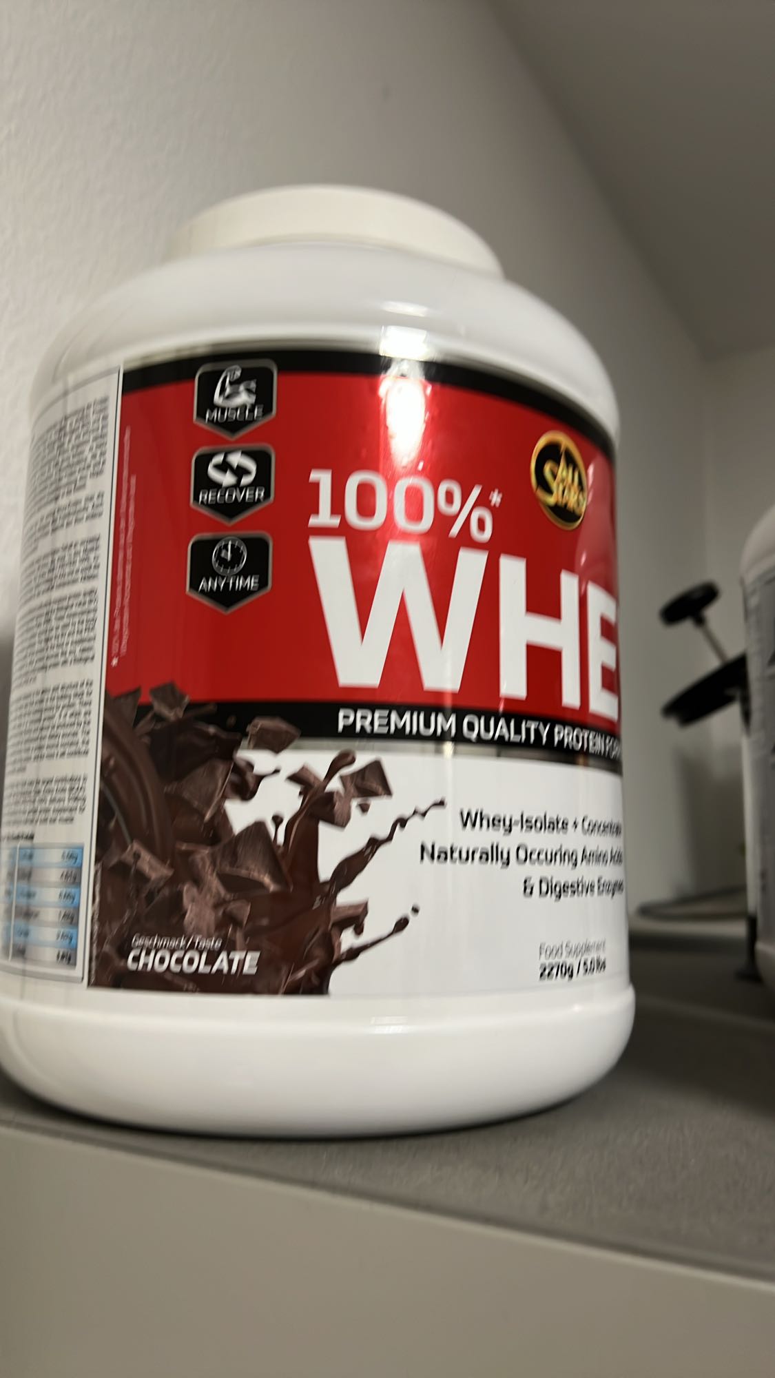 Schokoladen-Whey-Protein