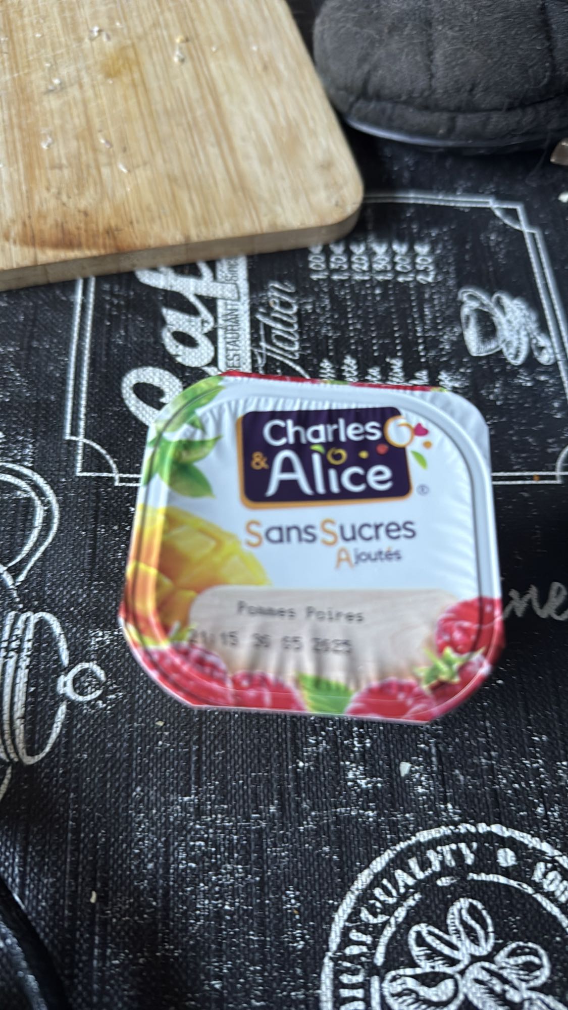 Compote pommes poires