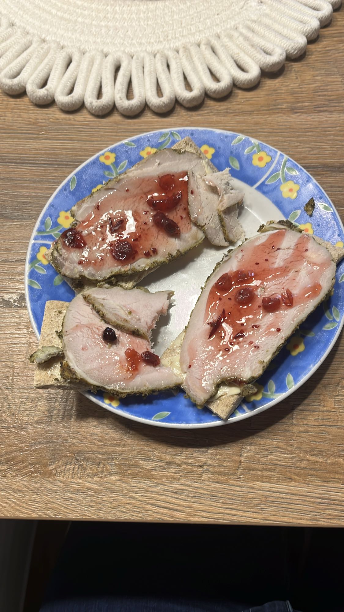 Kanapki z pieczenią