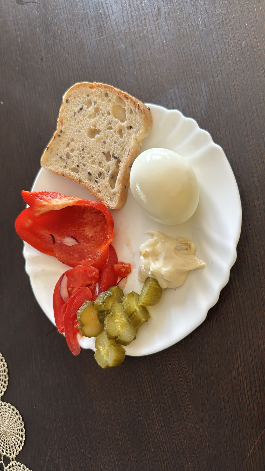 Śniadanie z jajkiem