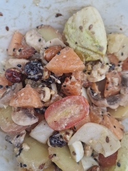 Salade de fruits et noix