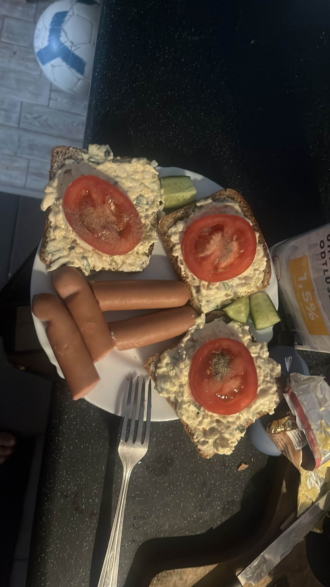 Kanapki z pastą jajeczną