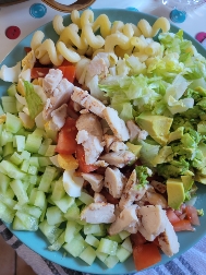 Salade de poulet frais