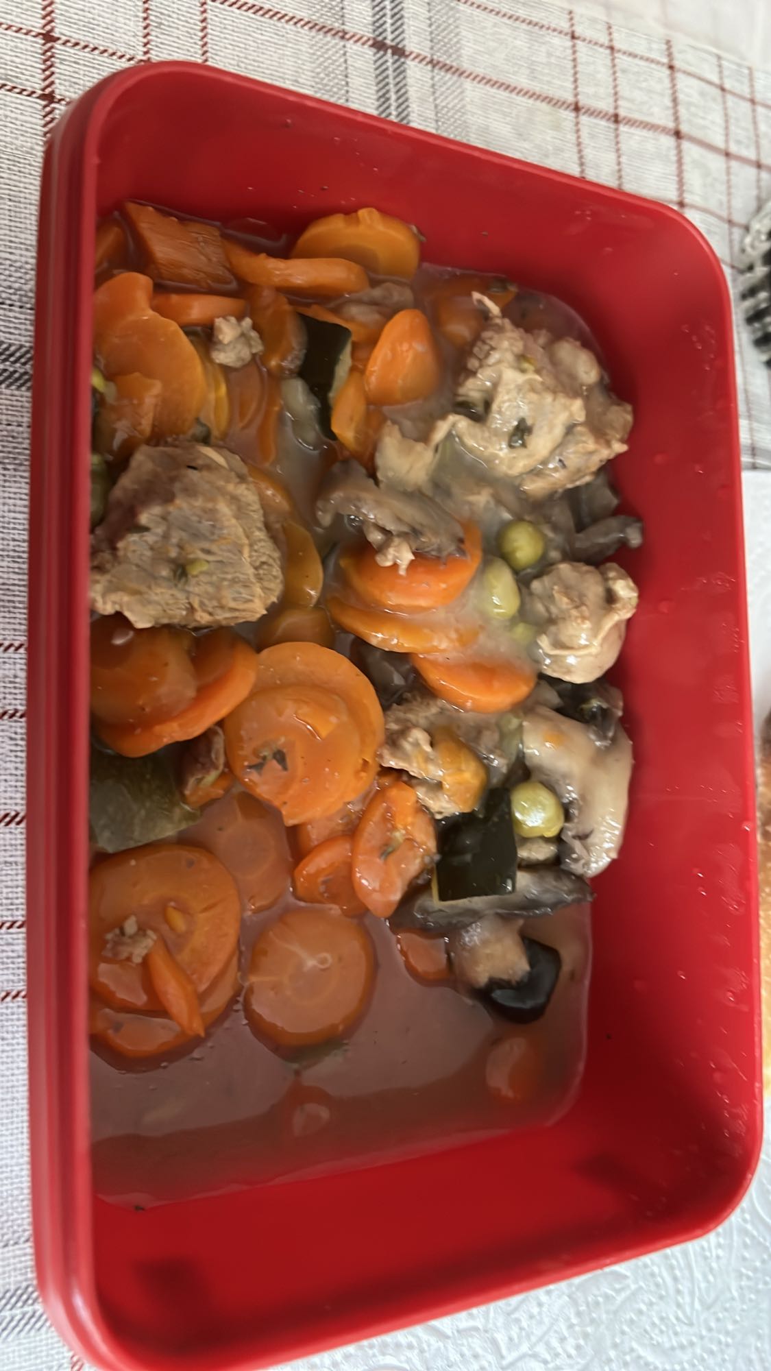 Ragoût de légumes et viande