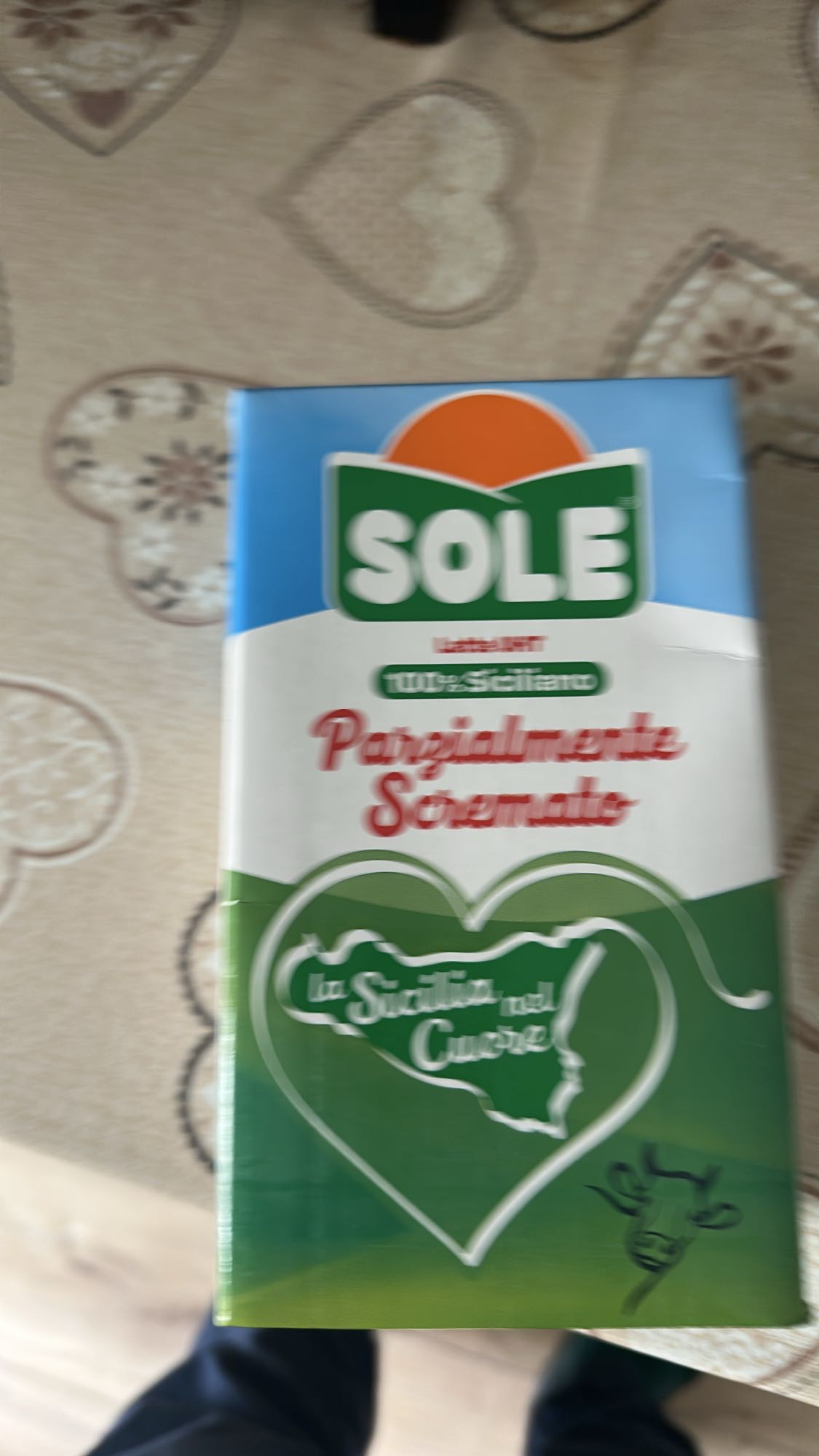 Sole Partially Skimmed Milk