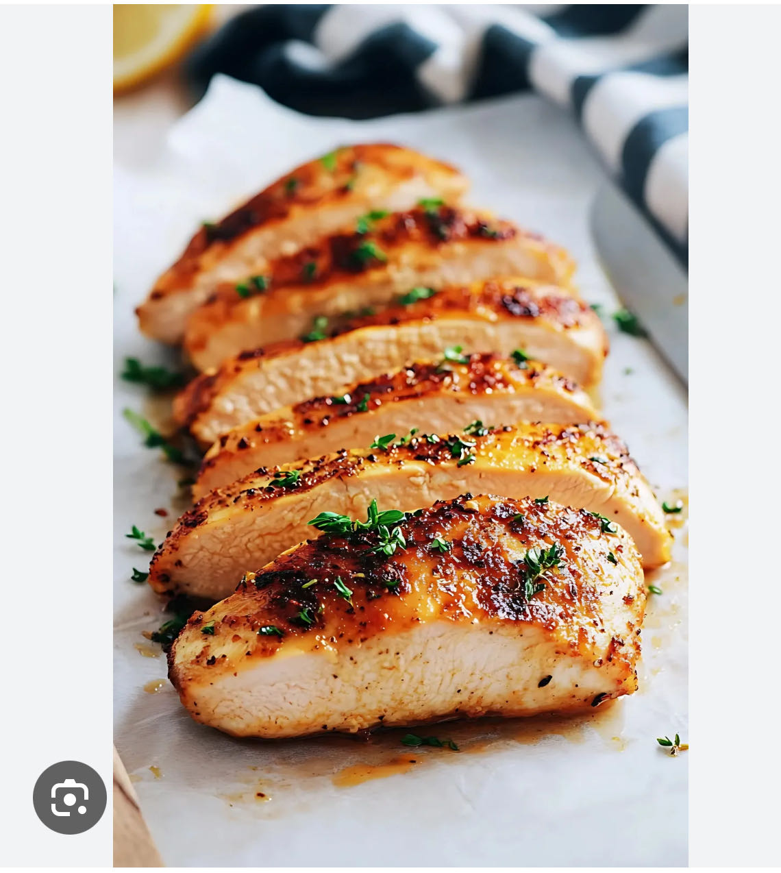 Poulet grillé aux herbes