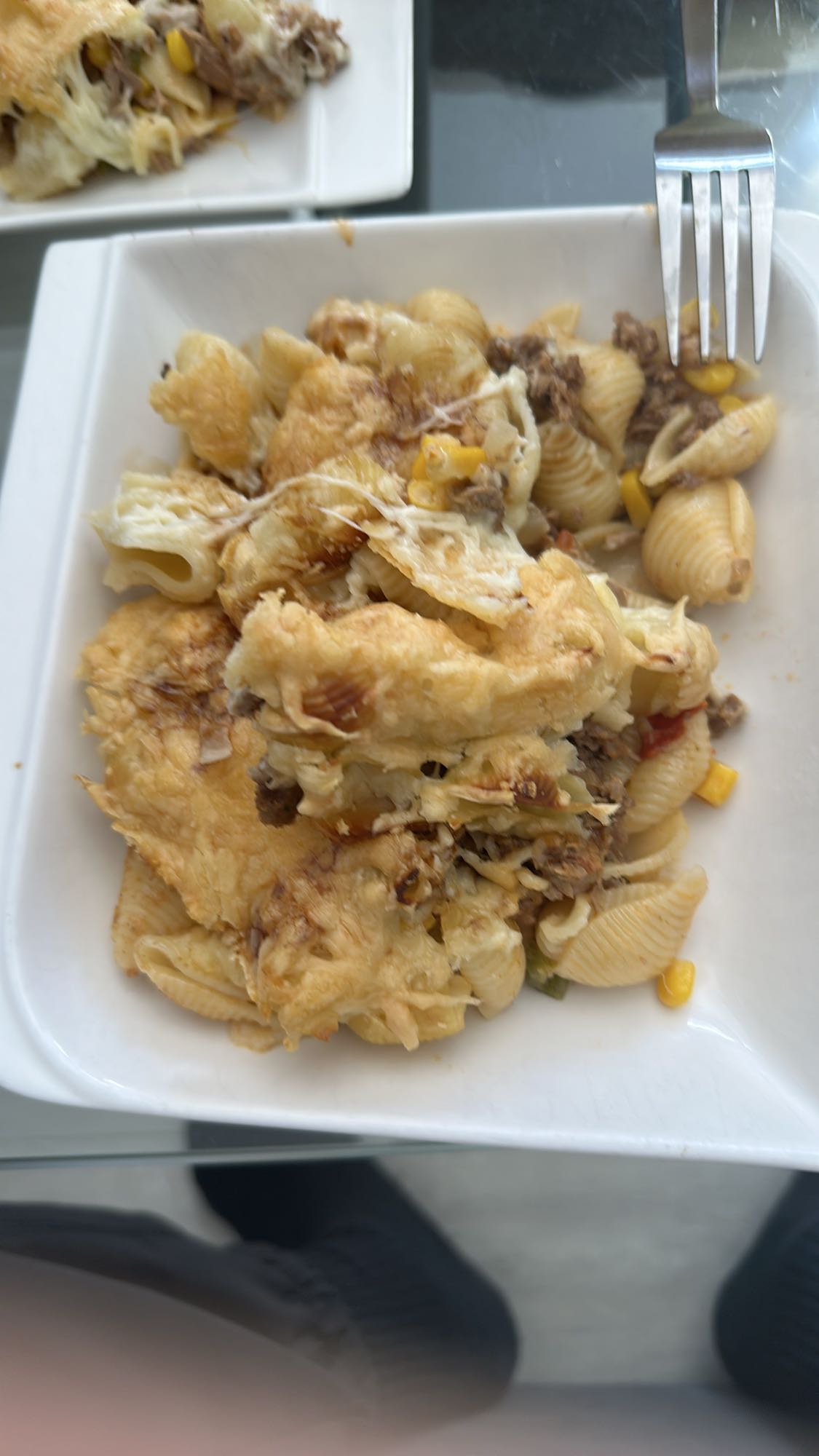 Nudelauflauf mit Hackfleisch