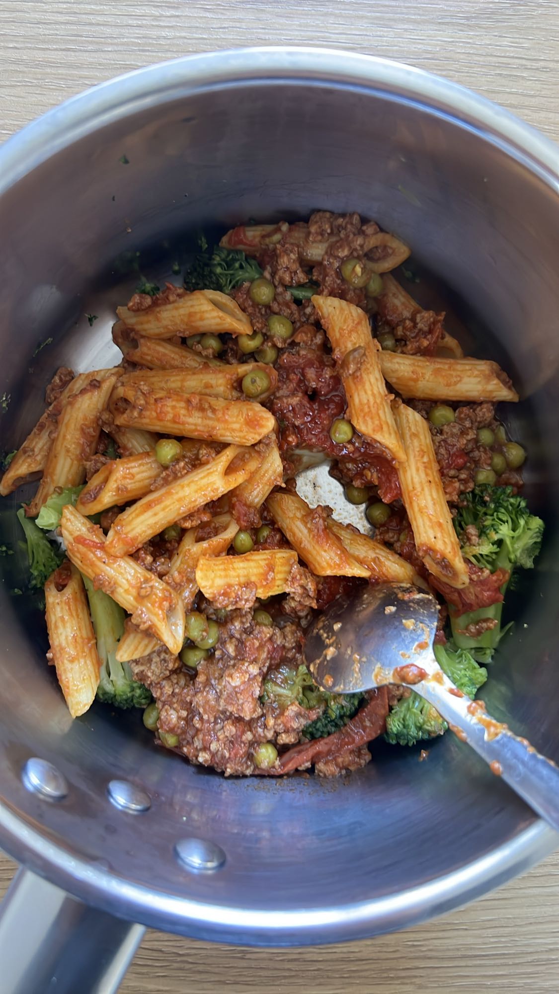 Pasta mit Hackfleisch