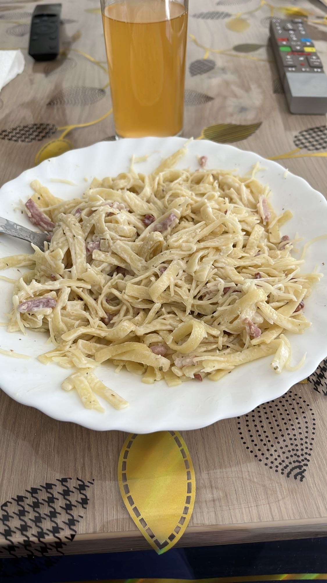Pâtes carbonara