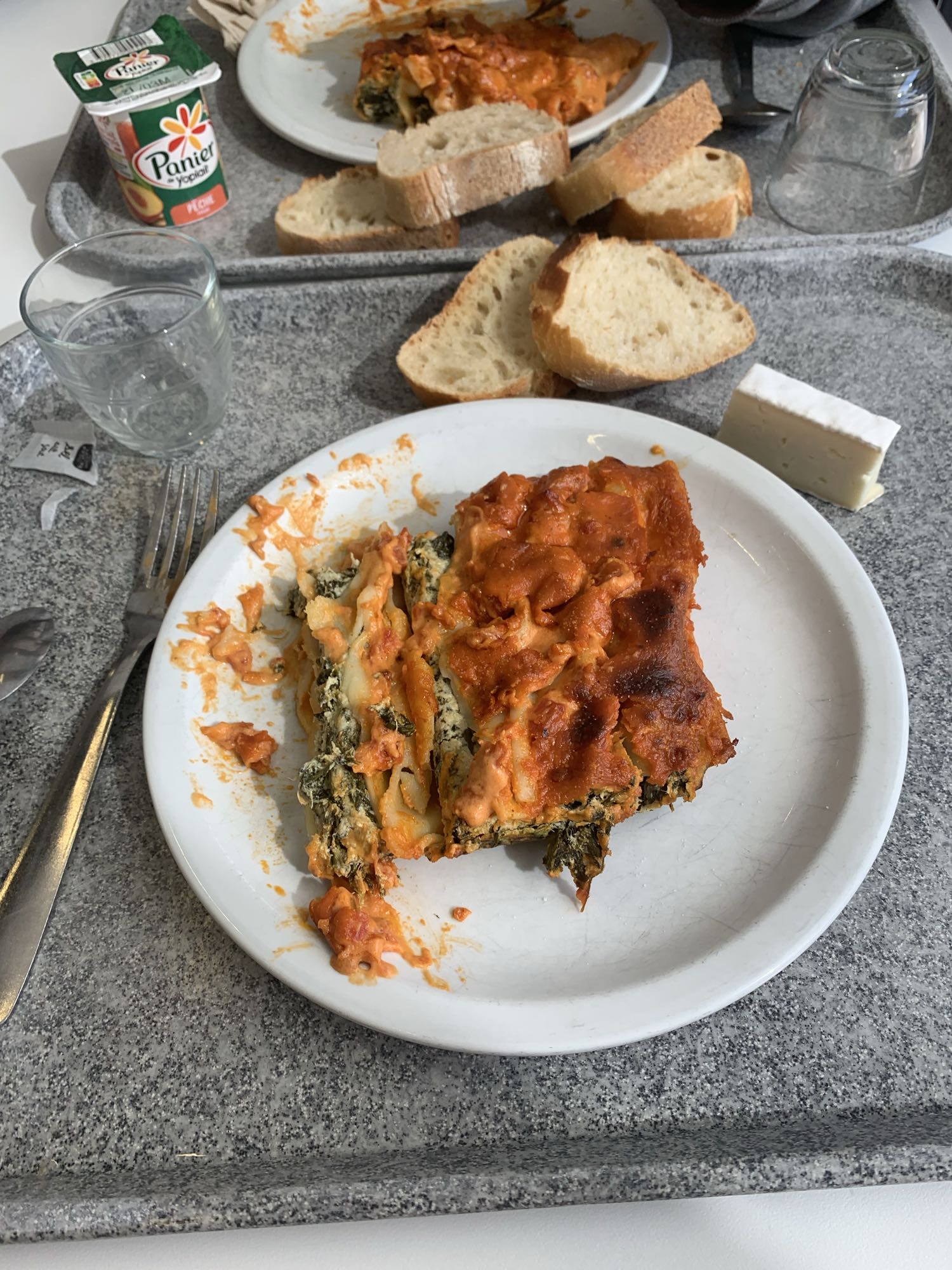 Lasagnes aux épinards