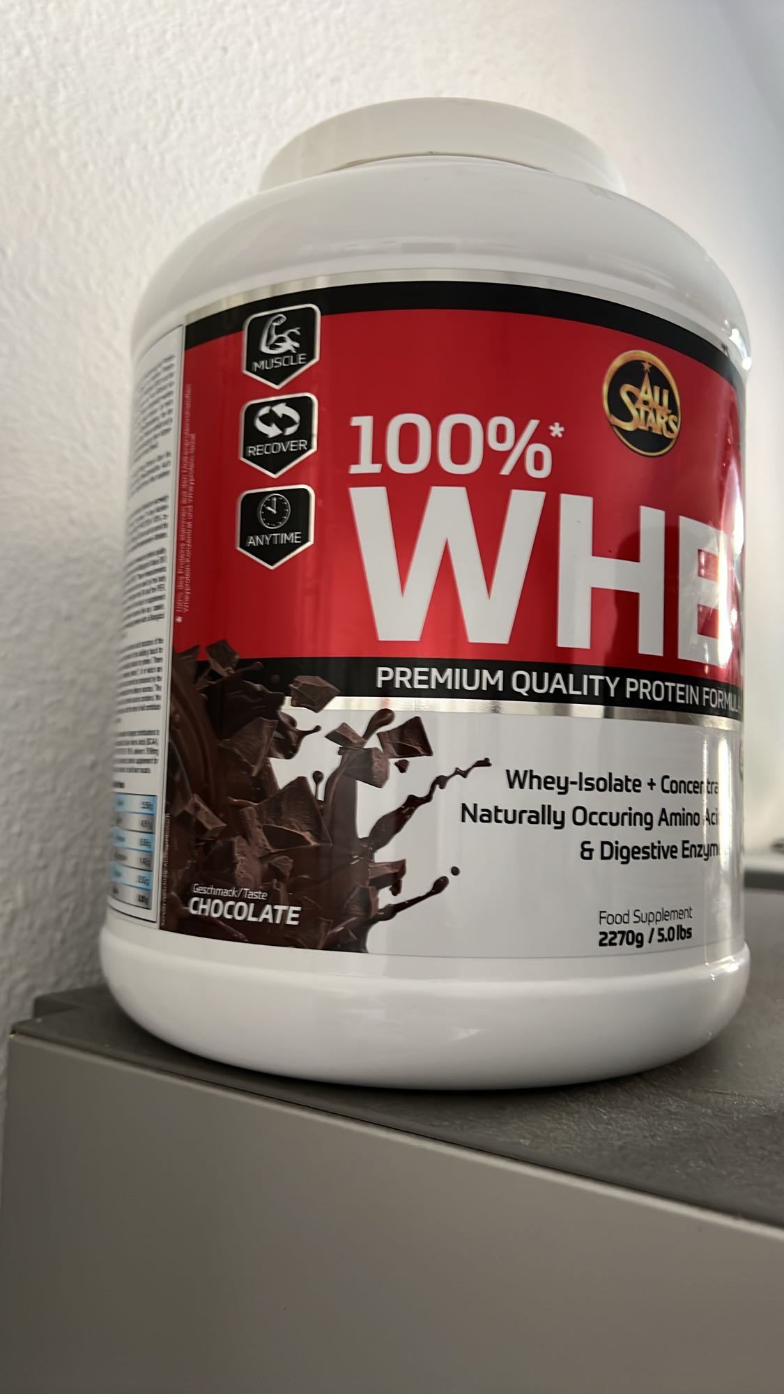 Schokoladen Whey Protein