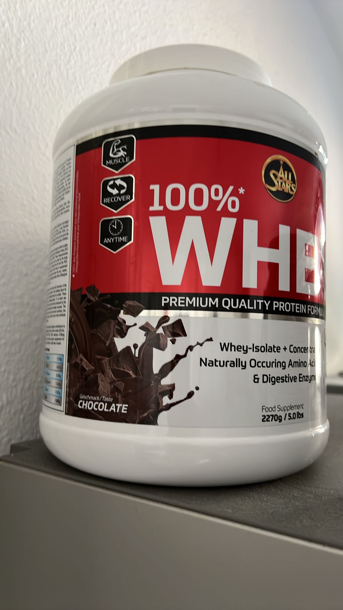 Schokoladen Whey Protein