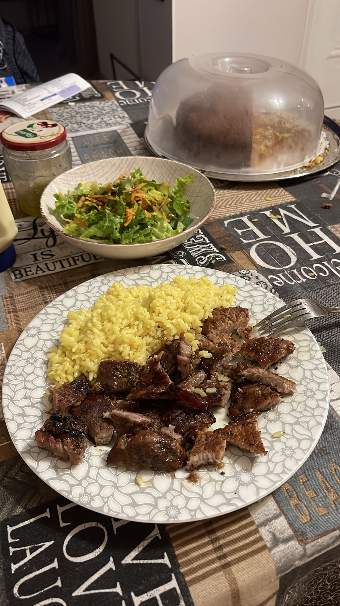 Μοσχαρίσιο κρέας με ρύζι