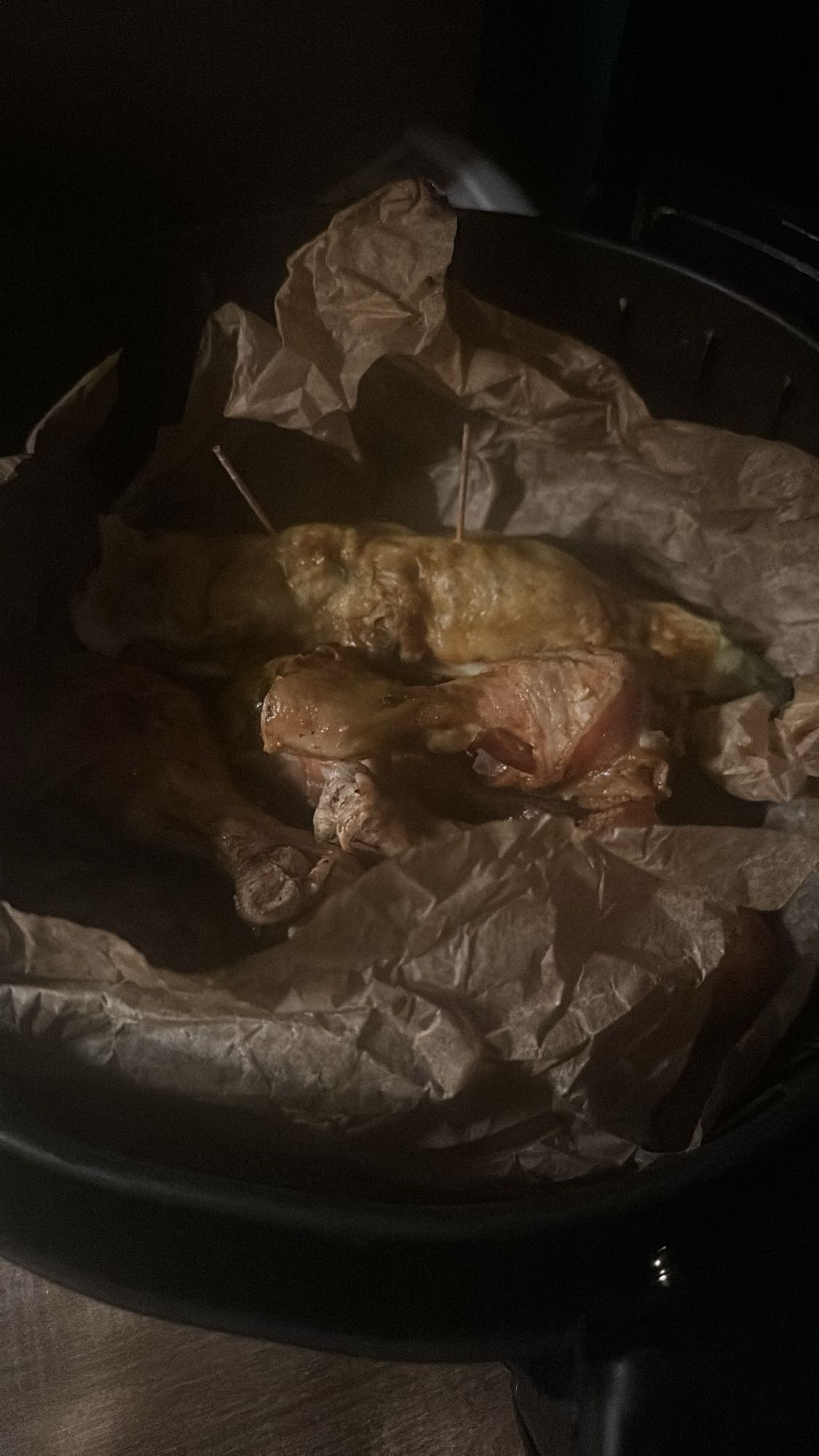 Pieczony kurczak z serem