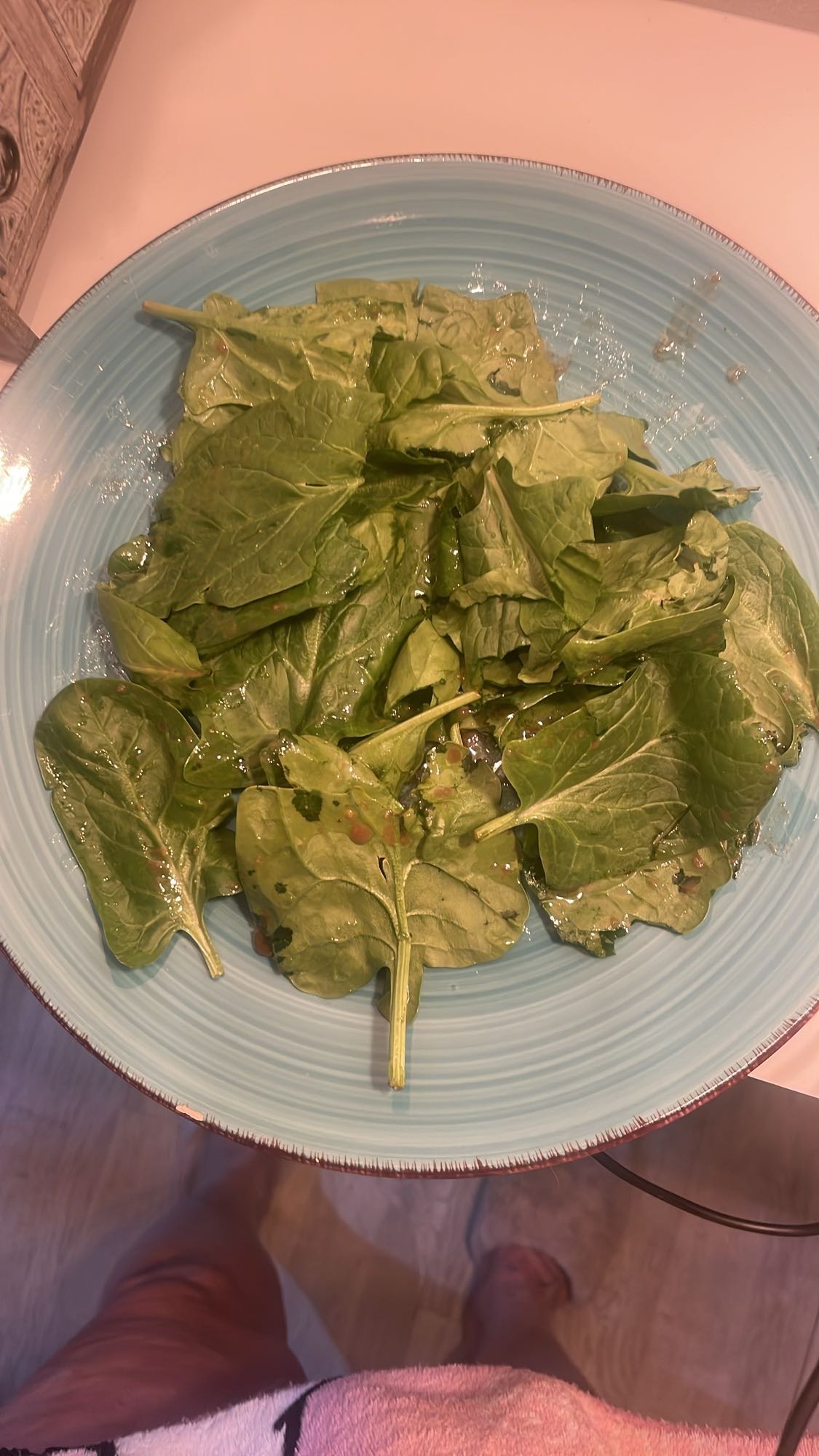Salade d'épinards