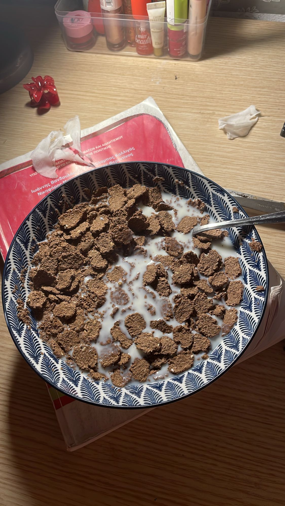 Δημητριακά με γάλα