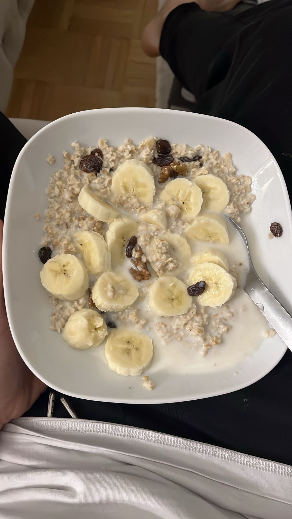 Flocons d'avoine banane