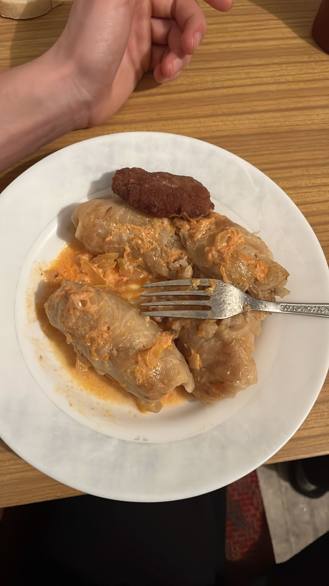 Голубці з котлетою