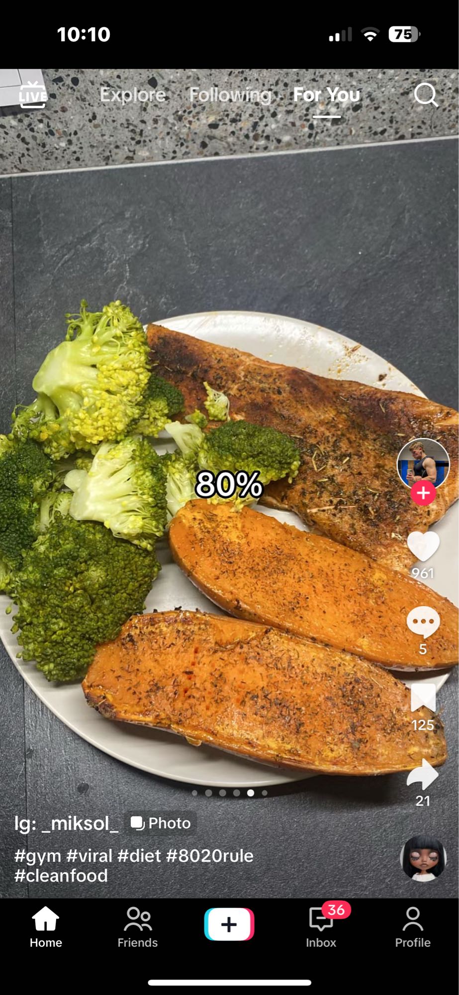 Salmon with Sweet Potato