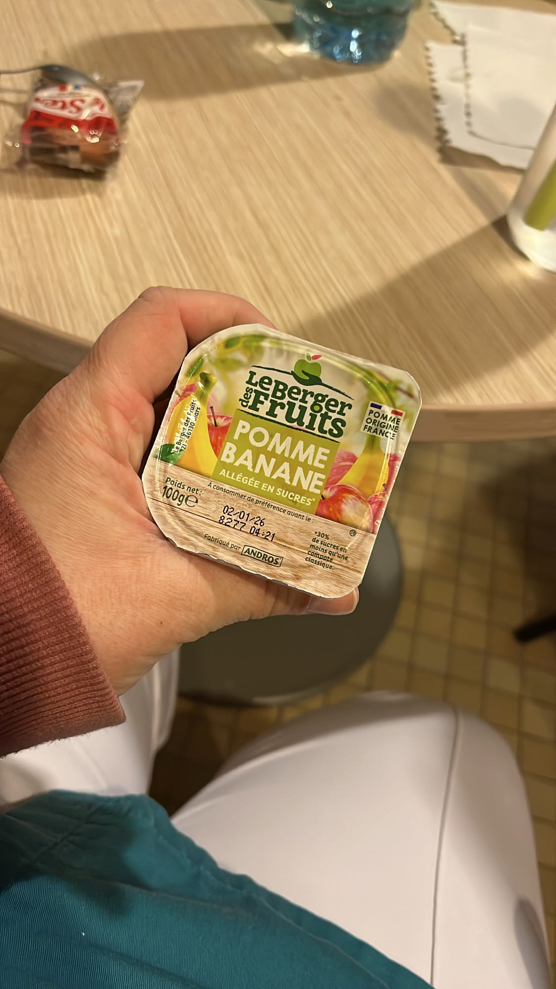 Compote pomme banane